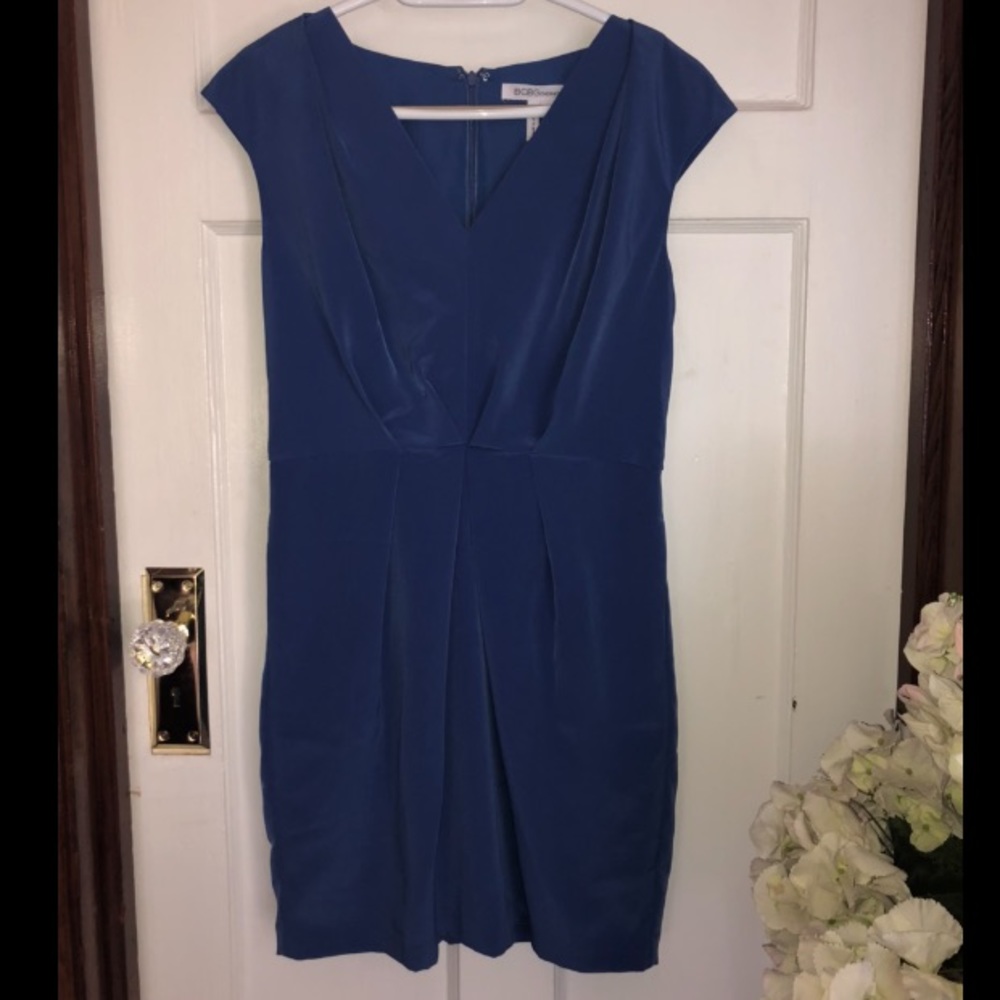 BCBG Blue Dress